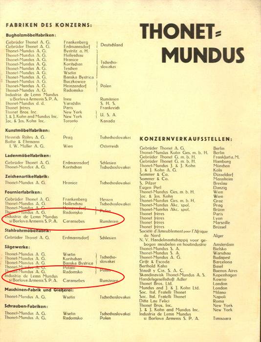 Mundus and Thonet Merger Image